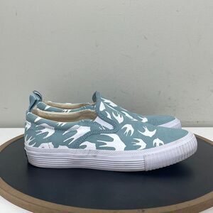 MCQ‎ By Alexander McQueen Swallow Sneaker Slip-on Seagrass Women Size 7.5 US